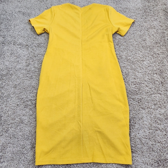 Chic Yellow High Low Women's Dress size L - Picture 6 of 6